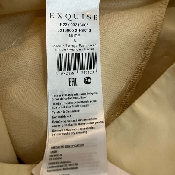 NWT Anthroplogie/Exquise cropped pleated trouser size small - Picture 7 of 11